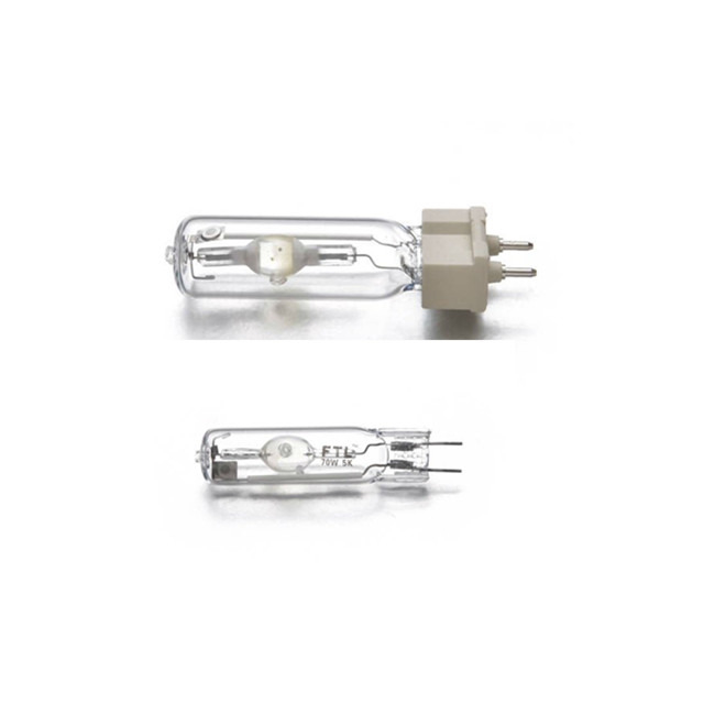 Lampe à halogénure de métal à tube de verre au quartz ampoule d'éclairage de scène FTL 35W 70W 150W 4200K G12/R7S/G8.5
